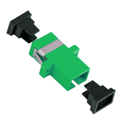 Single Mode Simplex SX SC Fiber Optical Adapter Ceramic Material