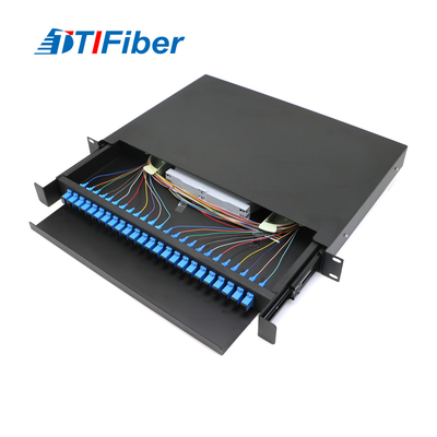 TTIFiber OEM Supported ODF Fiber Optic Patch Panel Distribution Terminal Box
