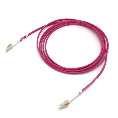 SC LC MM OM4 Duplex Fiber Optic Patch Cord 2mm 3mm