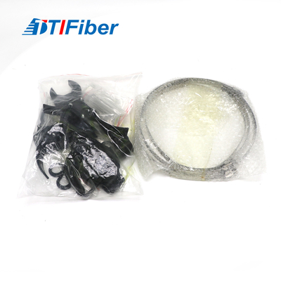 Black Dome Type Fiber Optic Splice Closure Vertical