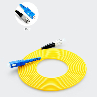 Singlemode Simplex / Duplex Fiber Optic Patch Cord 2.0mm / 3.0mm