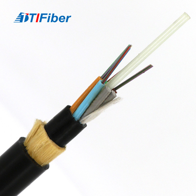 Outdoor All Dielectric self-supported 24 48 72 144 core ADSS Fiber Optic Cable for aerial
