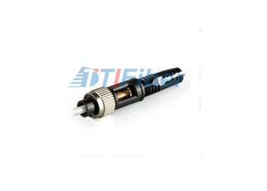 Optical Fiber Cable Connector FC Fiber Optic Connector Assembly With Polished Fiber Ferrule