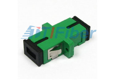Simplex SC Singlemode Optical Fiber Adapter For Telecommunication Network