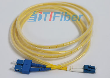 LC to SC Fiber Optic Patch Cord Single Mode Fibre Optic Patch Leads for FTTH Network
