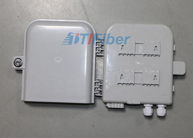 8 Ports FTTH Drops Fiber Optic Distribution Box ABS Fiber Enclosure Wall Mount