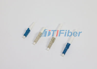 Single Mode Duplex LC / PC Fiber Optic Cable Connectors For FTTX Network