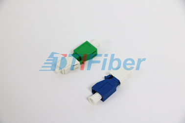 Female To Male Type Plastic LC APC Fiber Optic Attenuator For Testing Equipment