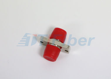 FC / UPC Simplex Single Mode Adapter Fiber Optic For Patch Panel , Plastic Housing