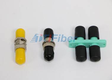 Compact Duplex ST Fiber Optic Connector With Ceramic Or Bronze Sleeve