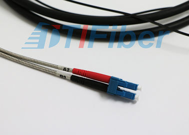 DLC / PC 7.0 Mm Duplex Outdoor Fiber Optic Patch Cord For FTTA Network