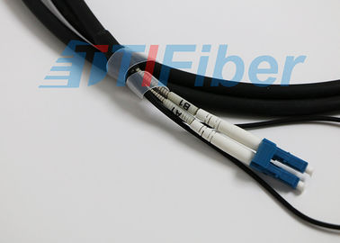 DLC / PC 7.0 Mm Duplex Outdoor Fiber Optic Patch Cord For FTTA Network