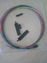 12 core ribbon fiber Optic Buffer Tube Fan Out Kit 1m with 0.9mm buffer