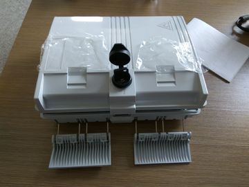 FTTH wall mounted Fiber Optic Distribution Box with 1x8  lgx splitter , ISO Approval