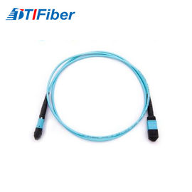 OM3 Aqua 50/125μm Fiber optic patch cord SM MM SX DX fiber optical cable