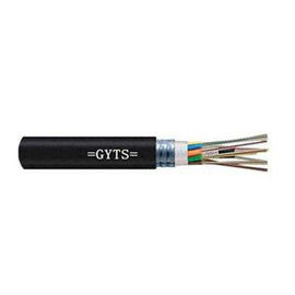 GYXTW outdoor black Fiber Optic Cable 8 core Optical fiber patch Cable