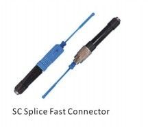 Green Blue CE ROHS QuickFiber Optic Connector SC Fast connector fiber equipment