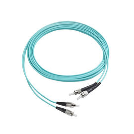 ST-FC Singlemode / Multimode Optical fiber patch cord Simplex / Duxplex OTDR Certicated