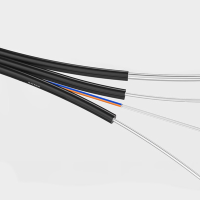 Outdoor Aerial GJYXCH Drop Cable LZSH Single Mode 1 2 4 Core G652D G657A1 G657A2 FTTH Fiber Drop Optic Cable