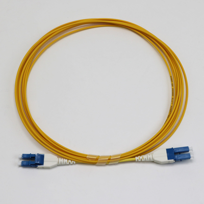 LC Uniboot Zip Cod Singlemode G657.A1 BendInsensitive Duplex 2mm LSZH Low Loss 0.15dB Fiber Patch Cord
