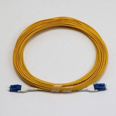 LC Uniboot Zip Cod Singlemode G657.A1 BendInsensitive Duplex 2mm LSZH Low Loss 0.15dB Fiber Patch Cord