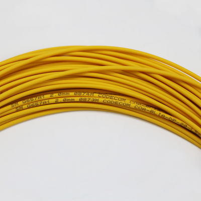 Cable length 1M LC Uniboot Duplex Singlemode G657.A1 BendInsensitive Zip Duplex 2mm LSZH Low Loss 0.15dB Fiber Patch Cord