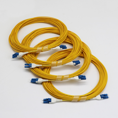 Cable length 1M LC Uniboot Duplex Singlemode G657.A1 BendInsensitive Zip Duplex 2mm LSZH Low Loss 0.15dB Fiber Patch Cord