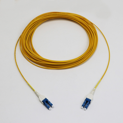 Cable length 1M LC Uniboot Duplex Singlemode G657.A1 BendInsensitive Zip Duplex 2mm LSZH Low Loss 0.15dB Fiber Patch Cord