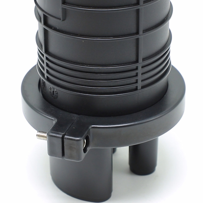 Fiber Optic Box 2 Input 2 Output 12 Core 24 Core 36 Core Black Fiber Splice Closure