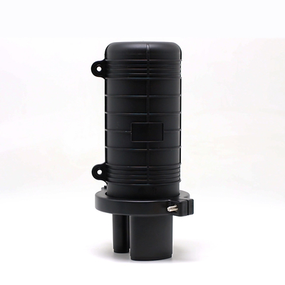 Dome Fiber Optic Box 12 Core 24 Core 36 Core 1 Input 2 Output ABS Black Mini Fiber Splice Closure