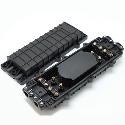 FTTX FTTH Line-in Type Fiber Optic Box 12 Core 24 Core 36 Core 1 Input 2 Output Fiber Optic Splice Closure