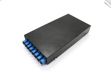Mini Optic Patch Panel Terminal Box Outdoor / Indoor 8 Core FTTH Network Application