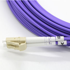 Duplex Multimode Fiber Patch Cable Customized Color With LC / UPC Connector
