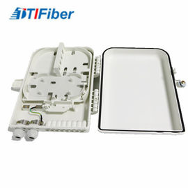 16 Ports FTTH Optical Fiber Distribution Box LC/SC Connectors Light Weight Wall Mounted