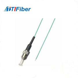 ST Splice On Fiber Optic Pigtail Multimode OM3 Aqua 3 Meters For Telecommunication Networks