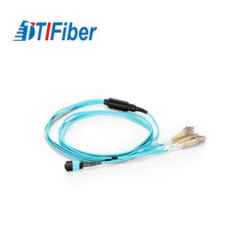 Sc/Lc/Fc/St 12 Cords Fiber Optic Patch Cord Custom Size UPC APC Ferrule End Face