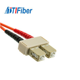 SC-SC Fiber Optic Patch Cord High Return Loss With LC FC ST SC UPC SM MM Connector