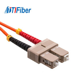 SC-SC Fiber Optic Patch Cord High Return Loss With LC FC ST SC UPC SM MM Connector