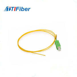 0.9mm Simplex Fiber Optic Pigtail LC SC FC ST Jumper Durable For Couples