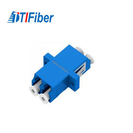 Plastic Fiber Optic Adapter Singlemode LC/UPC To LC/UPC Duplex Low Insertion Loss