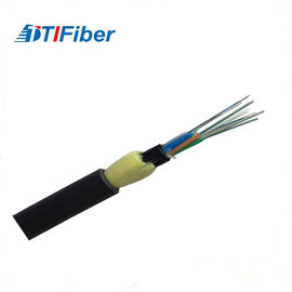 Non Metallic Fiber Optic Patch Cables ADSS 6 / 12 Cores With 120m 100m 80m Span