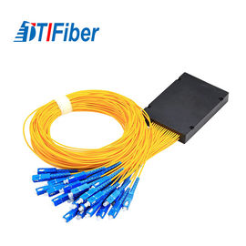 FTTX System Fiber Optic Audio Cable Splitter SC/UPC 1x32 Mini PLC Coupler