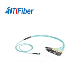 10 Gigabit 50/125 Multimode Fibre Optic Patch Leads OM4 Female 8 Core Jumper Cord
