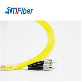 Durable Single Mode Fiber Optic Patch Cable , FC To LC Patch Cord Fiber Optic