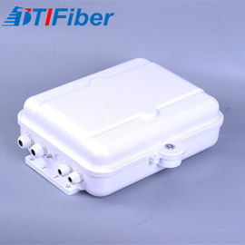 Wall / Pole Mounted Fiber Optic Terminal Box 48 Core ABS Protection Level IP65