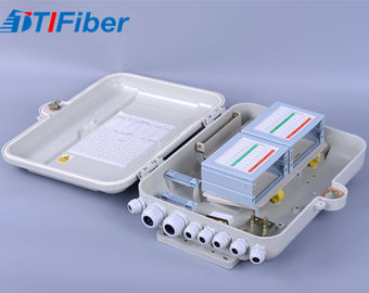 32 Cores Optical Fiber Distribution Box Without Adaptor / Pigtail / Splitter