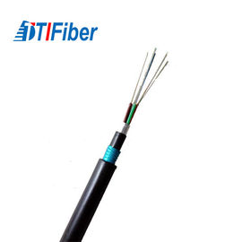 Outdoor Armored 48 96 Core Fiber Optical Cable GYFTY53 Direct Buried For Lan Communication