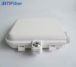 ABS Material Fiber Optic Terminal Box 8 Cores IP68 Waterproof Wall Mounted
