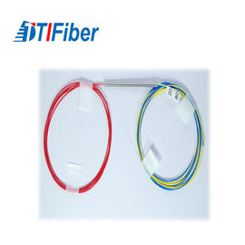 Steel Tube Type Optical Cable Splitter 1x2 Without Connector Customized Length