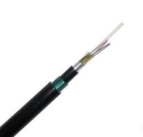 Member Direct Buried Fiber Optical Cable GYFTA53 Non Metallic Strength PE Jacket